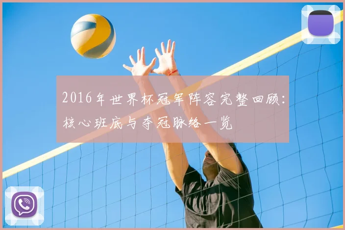 2016年世界杯冠军阵容完整回顾:核心班底与夺冠脉络一览